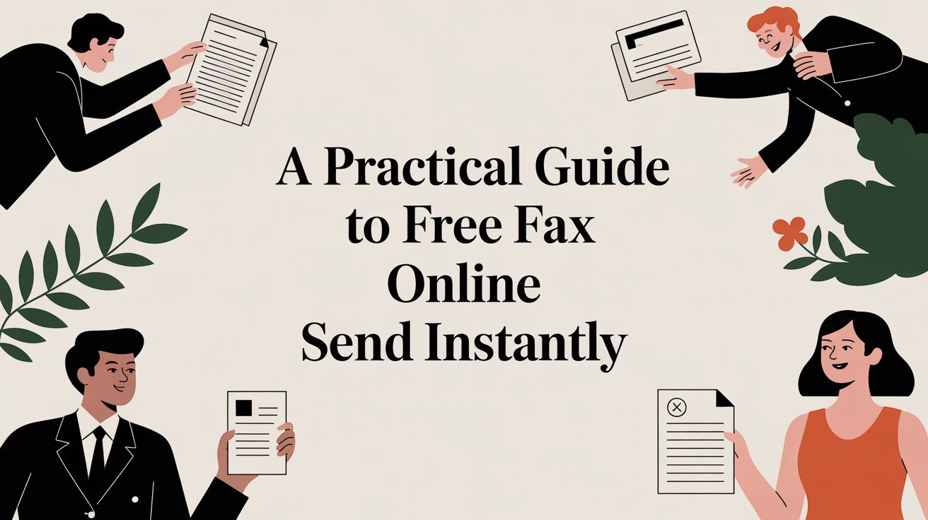 A Practical Guide to Free Fax Online Send Instantly