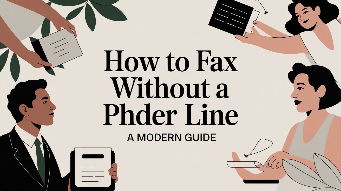 How to Fax Without a Phone Line A Modern Guide