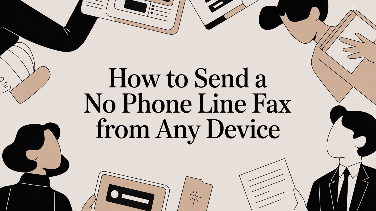 How to Send a No Phone Line Fax From Any Device