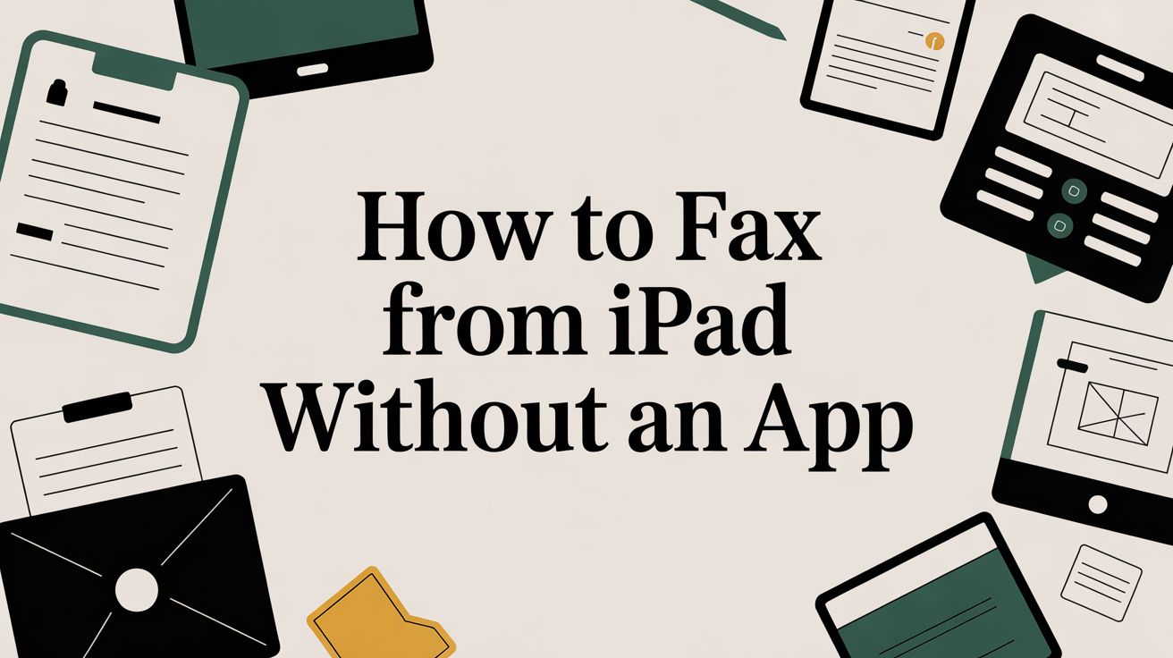 How to Fax from iPad Without an App