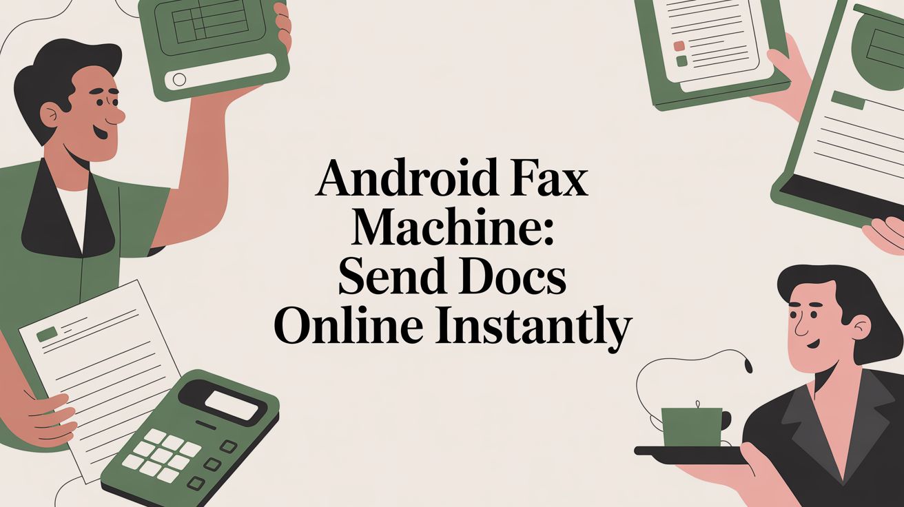 Android Fax Machine: Send Docs Online Instantly