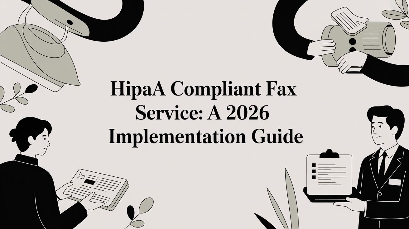 HIPAA Compliant Fax Service: A 2026 Implementation Guide