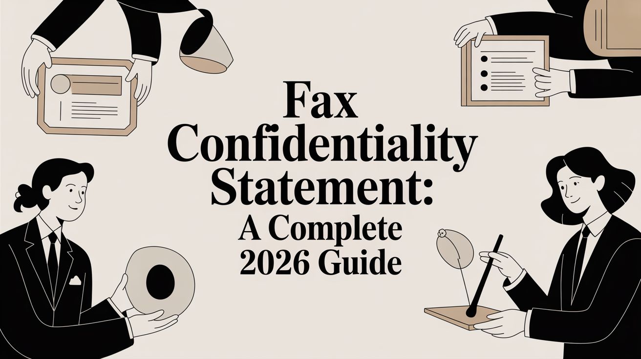 Fax Confidentiality Statement: A Complete 2026 Guide
