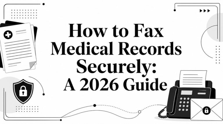 How to Fax Medical Records Securely: A 2026 Guide – SendItFax (was new)