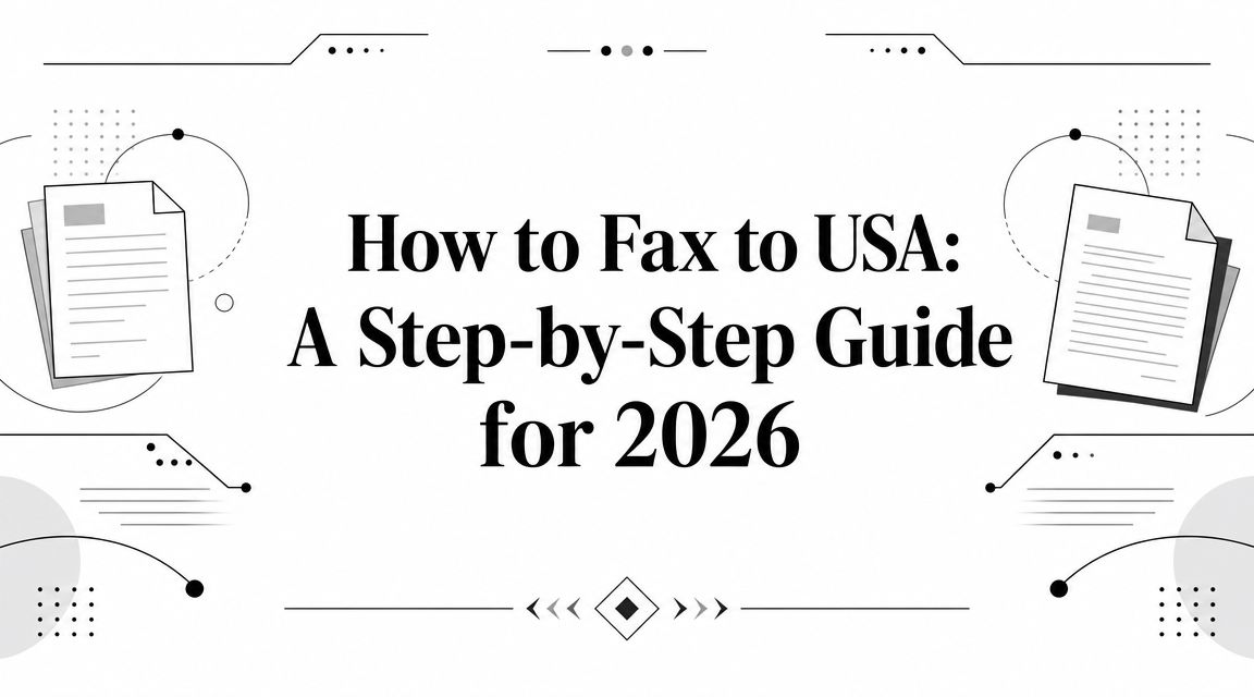How to Fax to USA: A Step-by-Step Guide for 2026