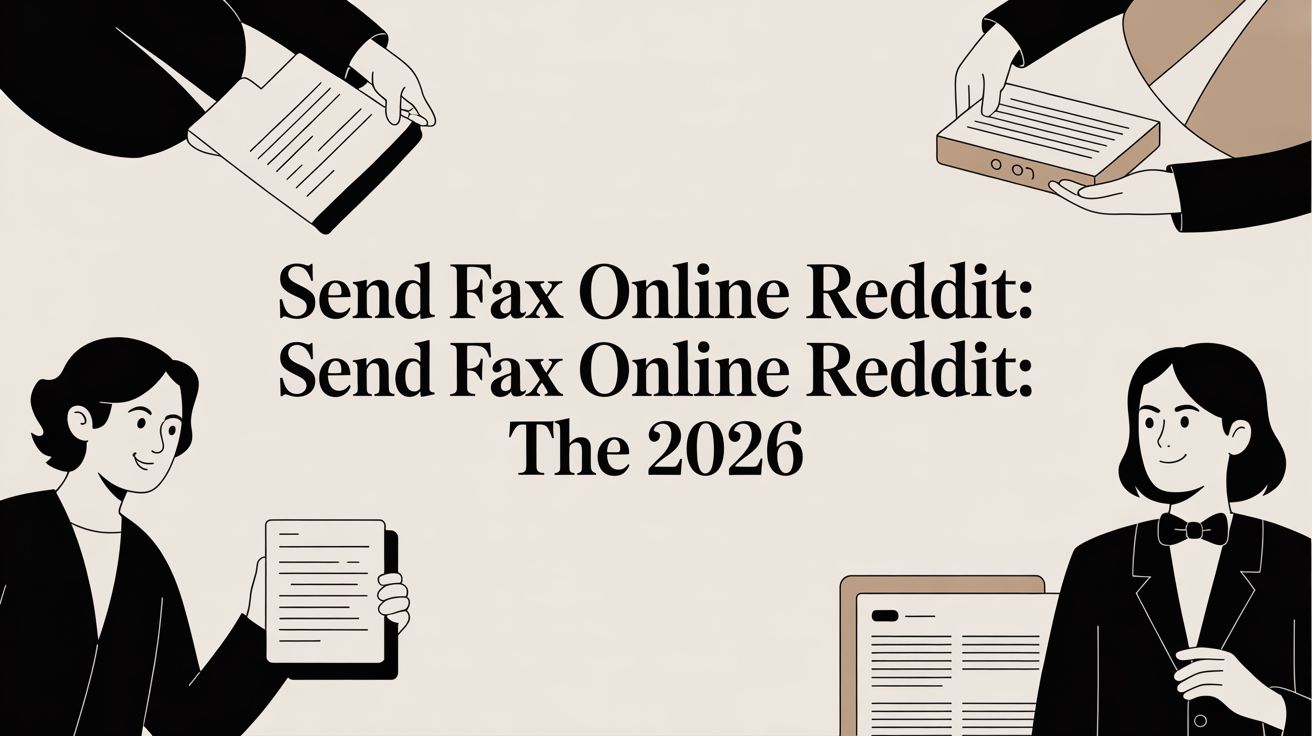 Send Fax Online Reddit: Send Fax Online Reddit: The 2026