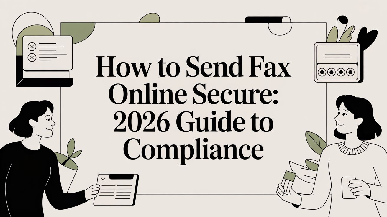 How to Send Fax Online Secure: 2026 Guide to Compliance