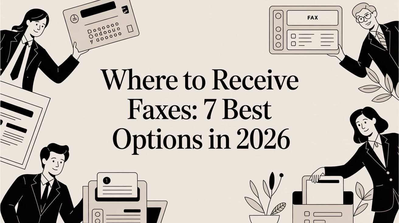 Where to Receive Faxes: 7 Best Options in 2026