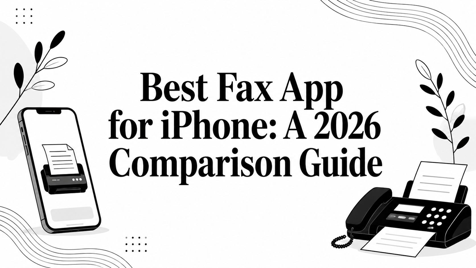 Best Fax App for iPhone: A 2026 Comparison Guide
