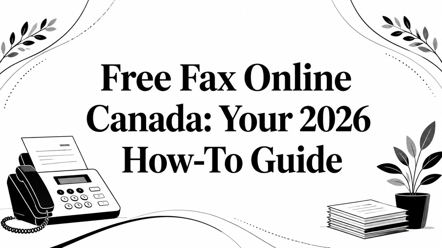 Free Fax Online Canada: Your 2026 How-To Guide