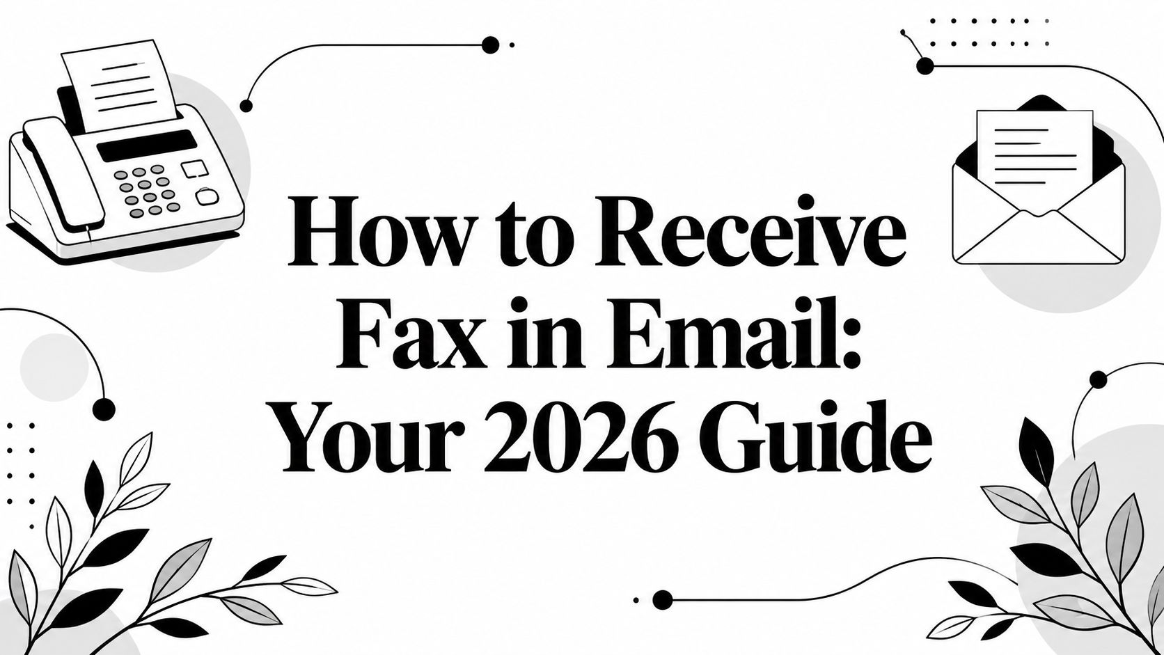 How to Receive Fax in Email: Your 2026 Guide