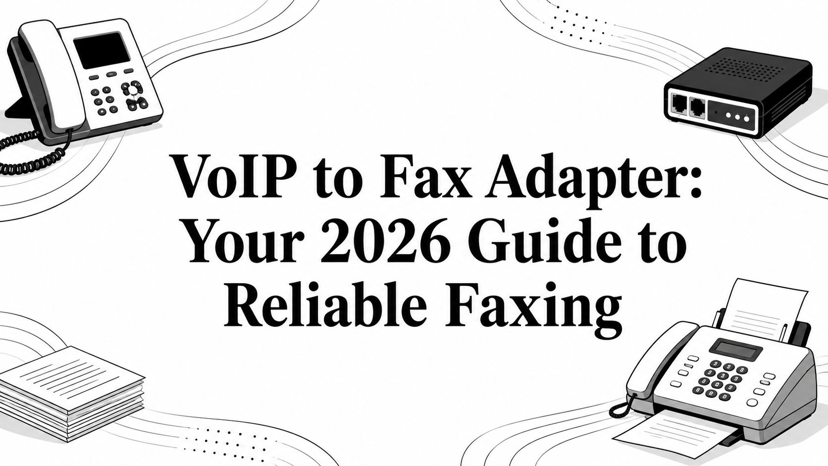 VoIP to Fax Adapter: Your 2026 Guide to Reliable Faxing