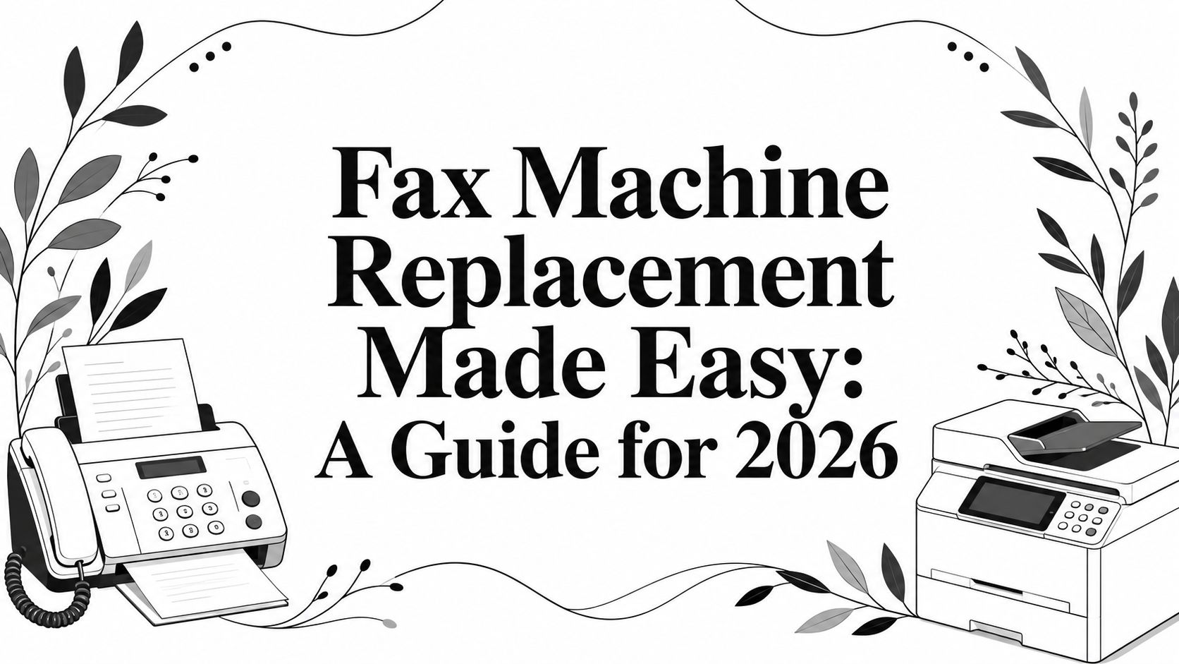 Fax Machine Replacement Made Easy: A Guide for 2026