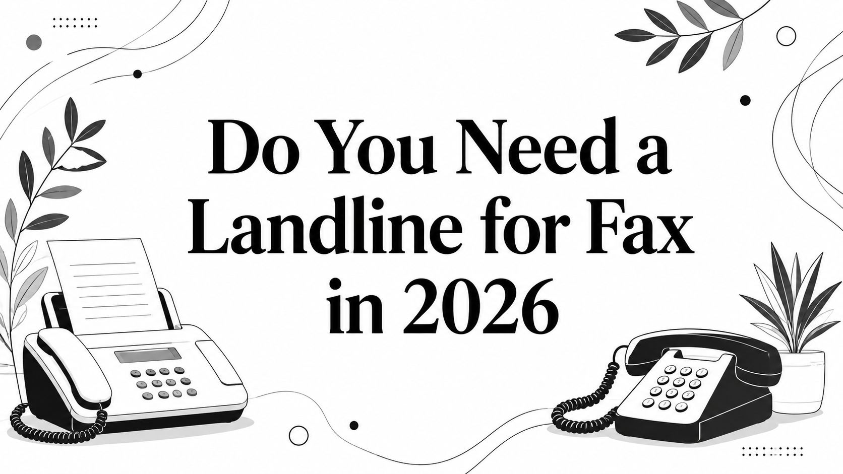 Do You Need a Landline for Fax in 2026