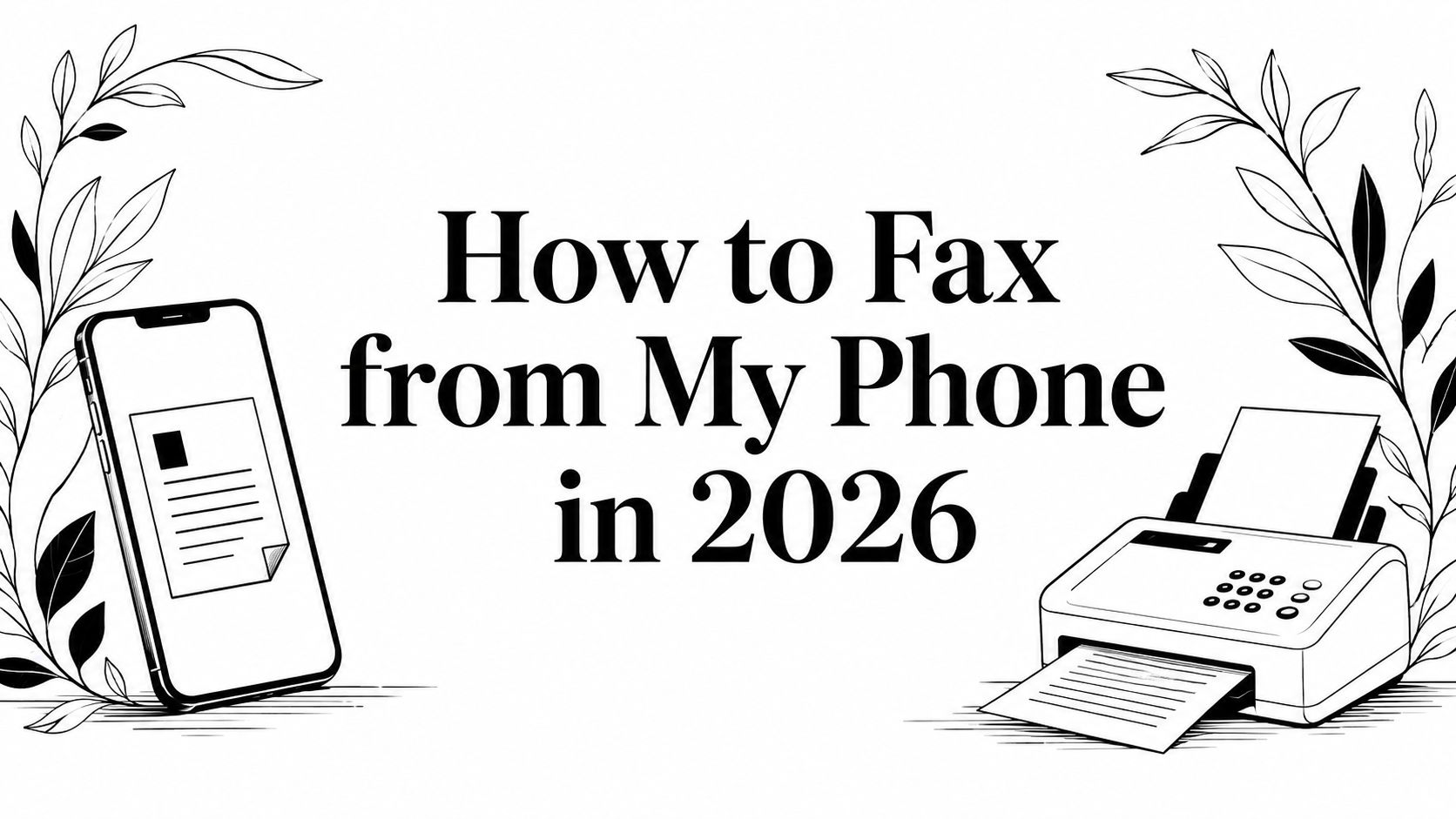 How to Fax from My Phone in 2026