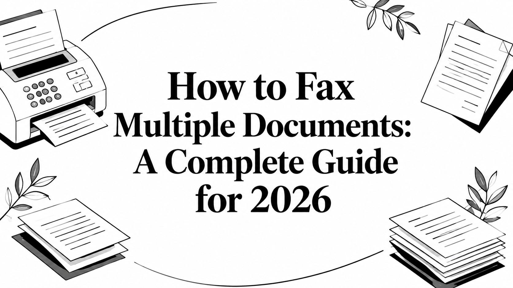 How to Fax Multiple Documents: A Complete Guide for 2026
