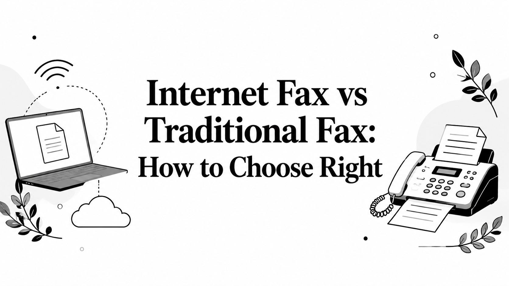 Internet Fax vs Traditional Fax: How to Choose Right