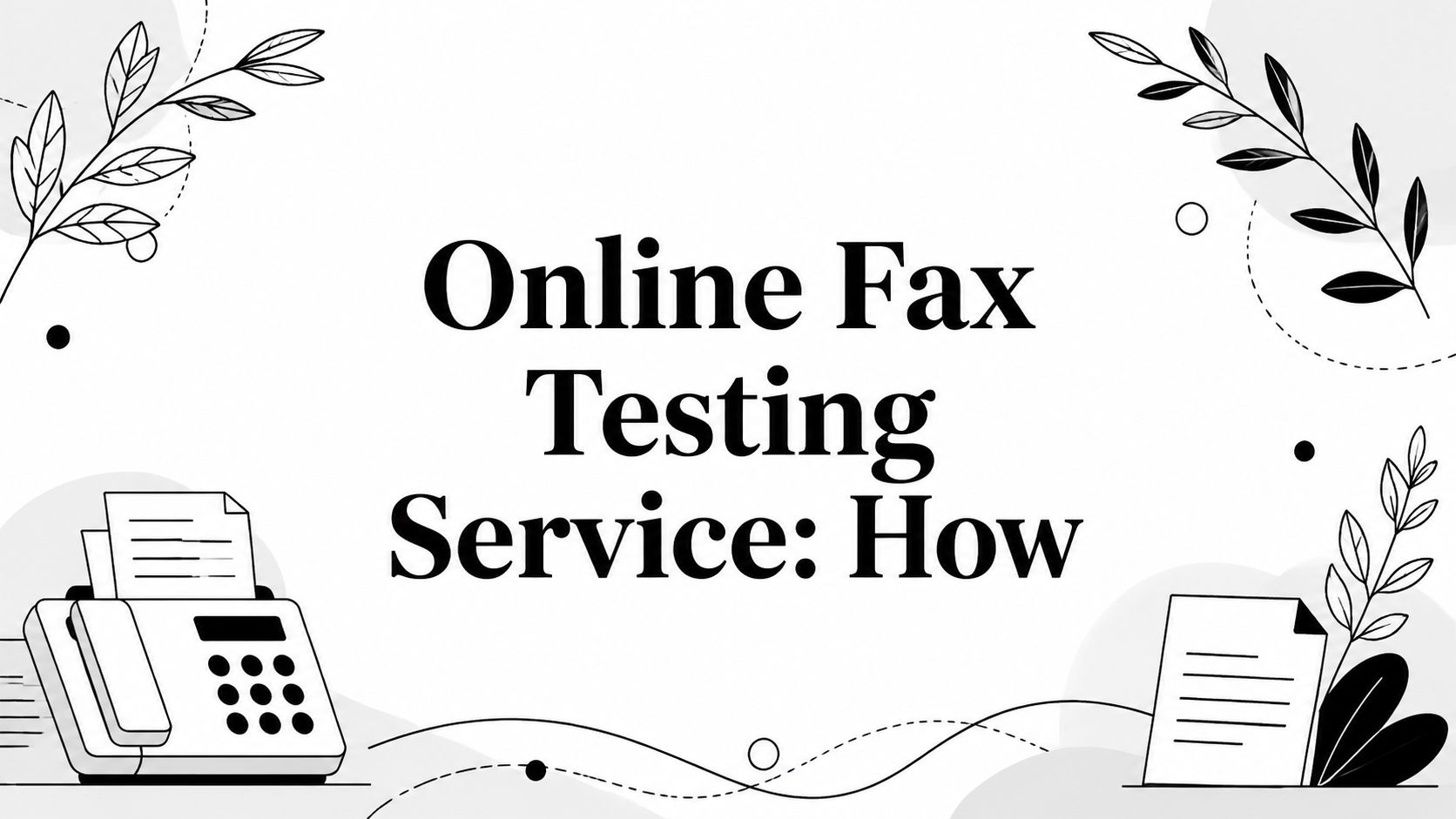 Online Fax Testing Service: How