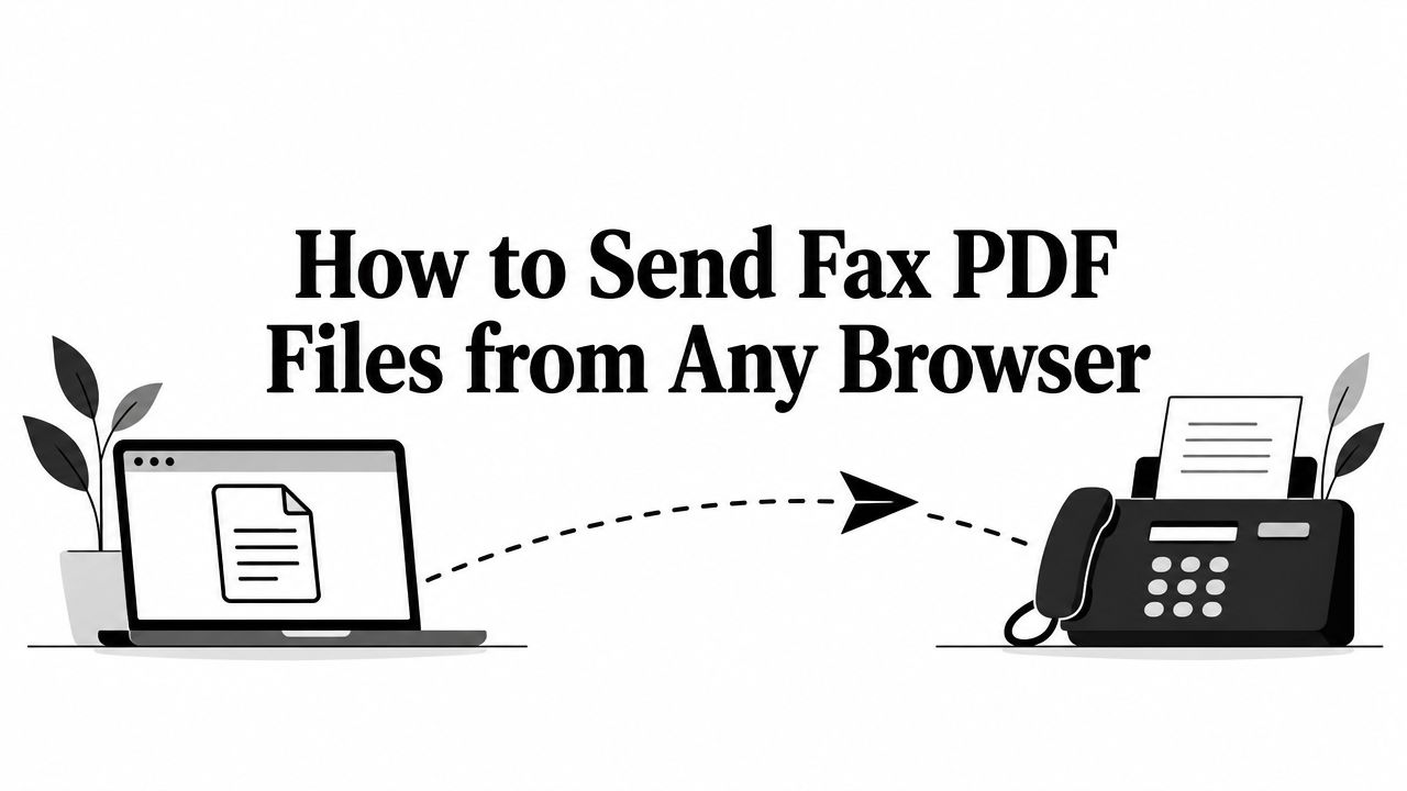 How to Send Fax PDF Files from Any Browser